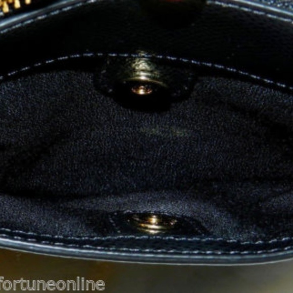 NWT Coach Black Leather Swingpack Crossbody North - Picture 5 of 6